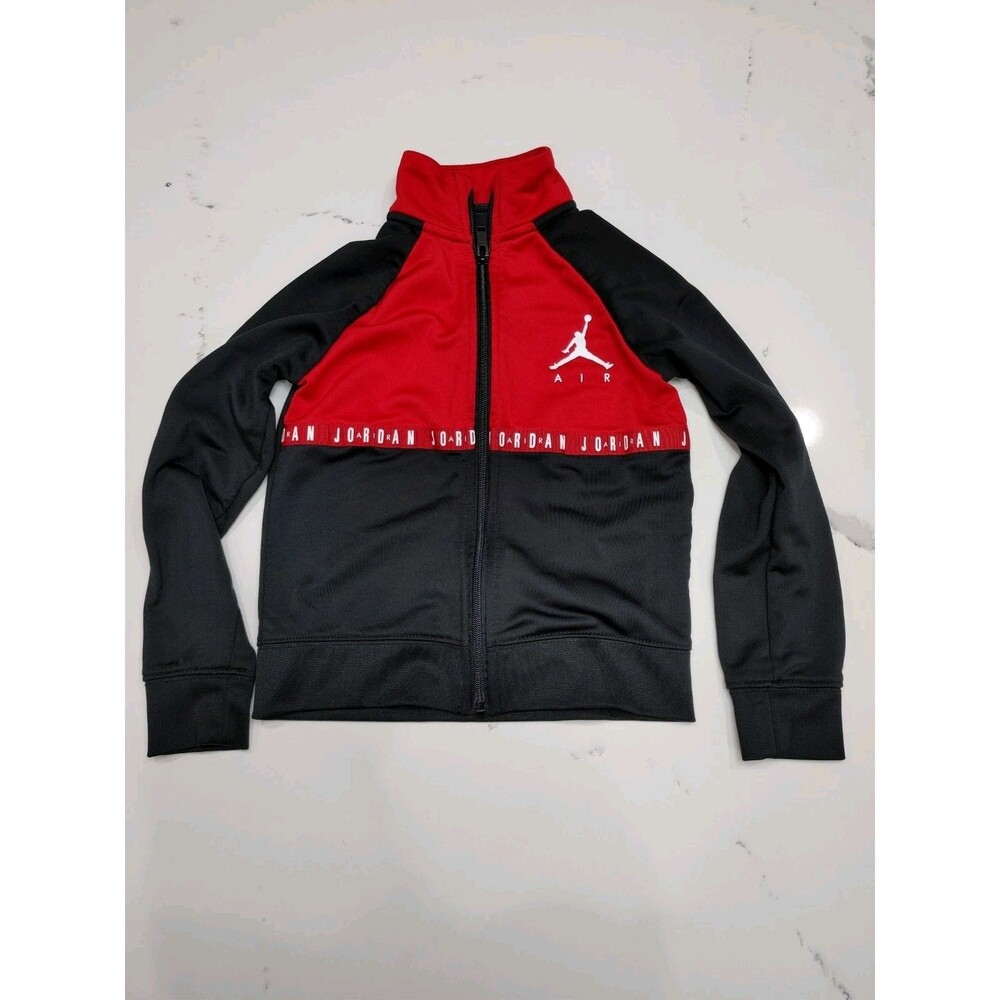 Nike Air Jordan Boys Black Track Jacket Size XS (4) (001)